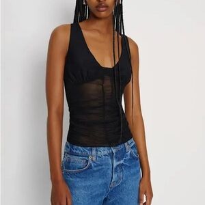 NWT Reformation Valentine Knit Top